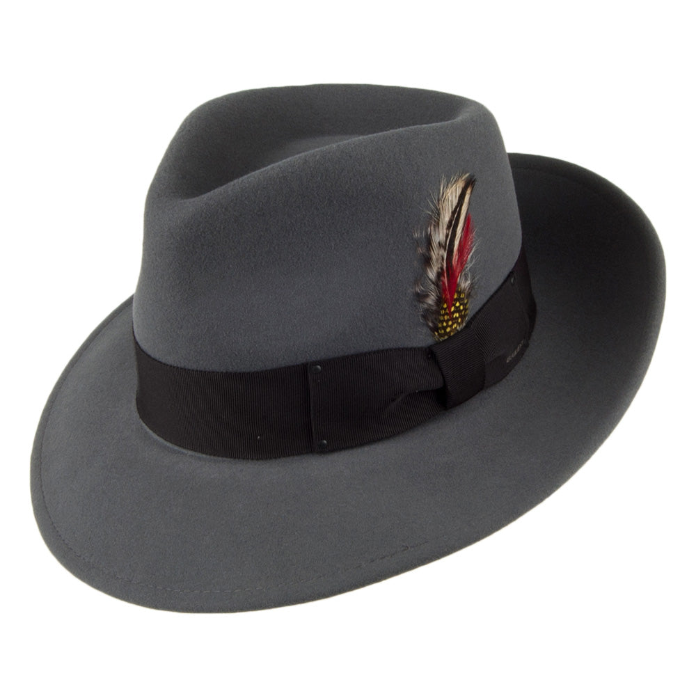 Sombrero Fedora 7002 plegable de Bailey - Grafito