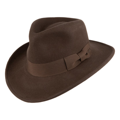 Sombrero Fedora promocional Indiana Jones - Marrón