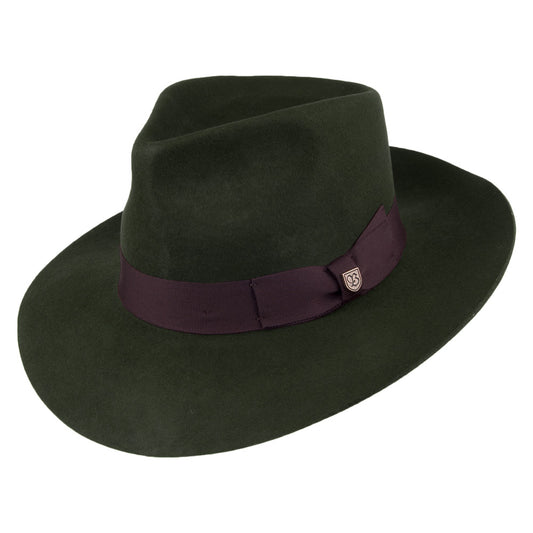 Sombrero Fedora López de Brixton - Oliva Oscuro