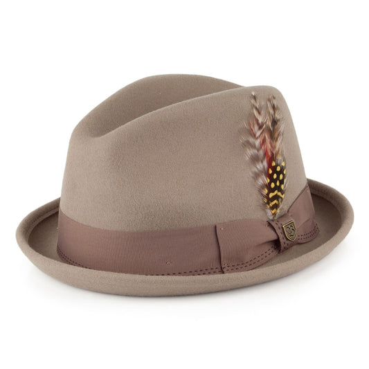 Sombrero Trilby Gain de Brixton - Kaki