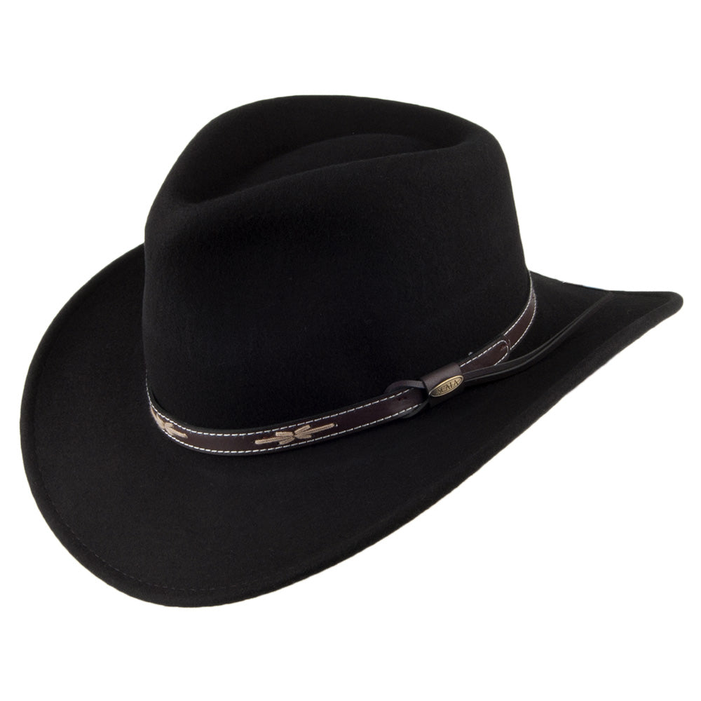 Sombrero Outback flexible de Scala - Negro