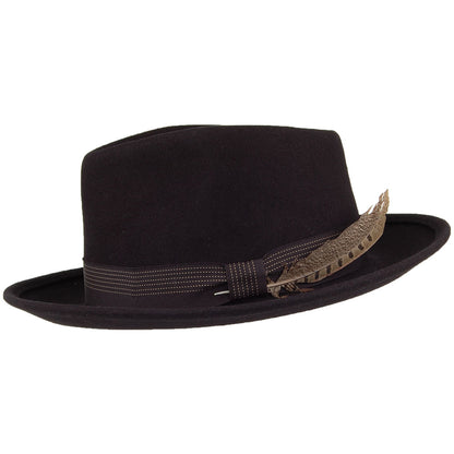 Sombrero Fedora Swindle II de Brixton - Negro