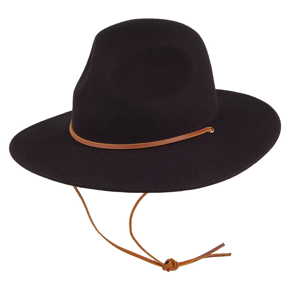 Sombrero Outback Tiller III de Brixton - Negro