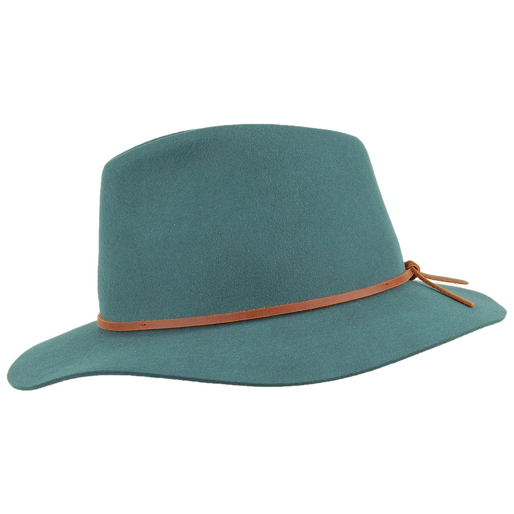 Sombrero Fedora Wesley de Brixton - Verde Esmeralda
