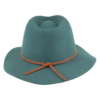 Sombrero Fedora Wesley de Brixton - Verde Esmeralda