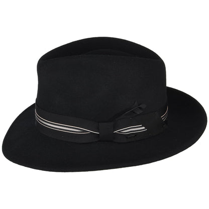 Sombrero Fedora Marack de LiteFelt de Bailey - Negro