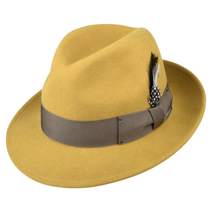 Sombrero Fedora Blixen de Bailey - Mostaza