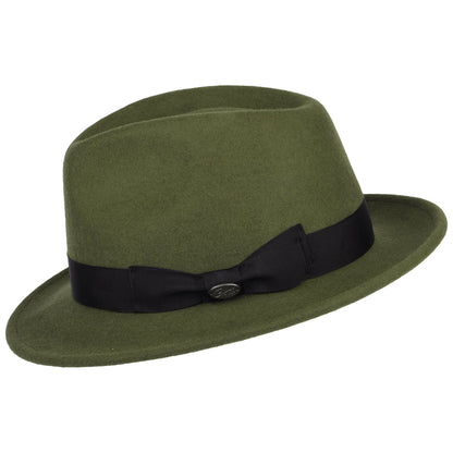 Sombrero Trilby Maglor de fieltro de lana de Bailey - Bosque