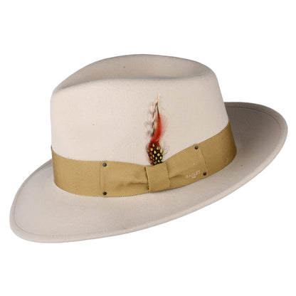 Sombrero Fedora 7002 plegable de Bailey - Crema