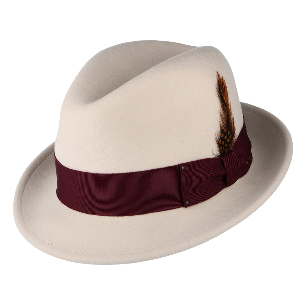 Sombrero Trilby Tino plegable de Bailey - Beige