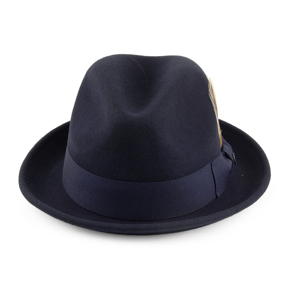 Sombrero flexible Blues Trilby de Jaxon & James - Azul Marino
