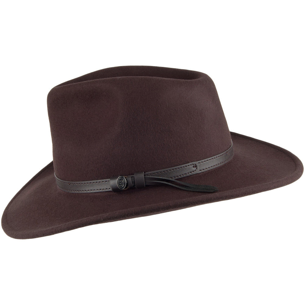 Sombrero flexible Outback de Jaxon & James - Marrón