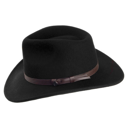 Sombrero flexible Outback de Jaxon & James - Negro