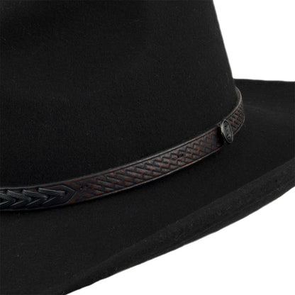 Sombrero Cowboy Comanche de Jaxon & James - Negro