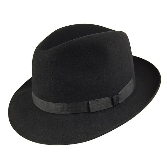 Sombrero Fedora Epsom de Christys - Negro