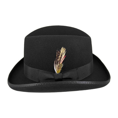 Sombrero Homburg de lana de Jaxon & James - Negro