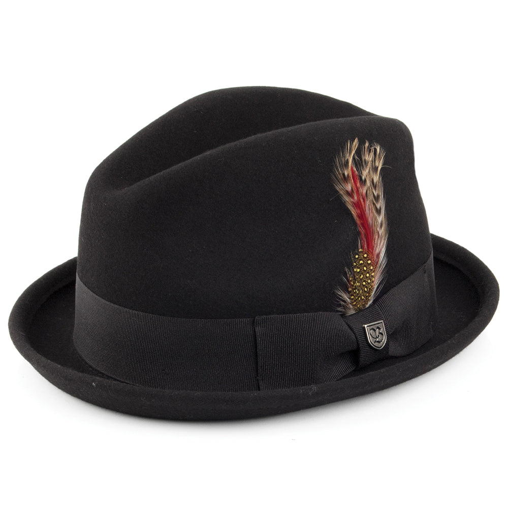 Sombrero Trilby Gain de Brixton - Negro