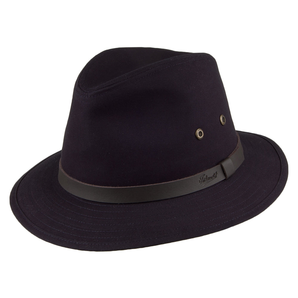 Sombrero Fedora Safari de Failsworth - Azul Marino