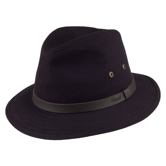 Sombrero Fedora Safari de Failsworth - Azul Marino