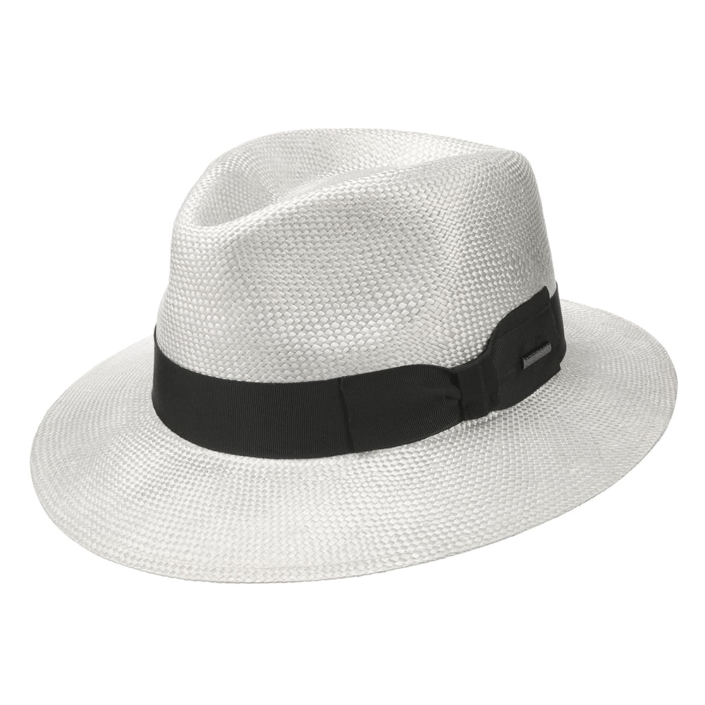 Sombrero Fedora Super Lightweight Summer de Stetson - Blanco