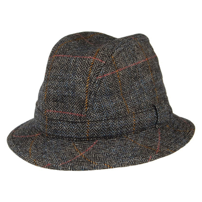 Sombrero Trilby enrollable diseño de espiga I de City Sport - Gris Multi