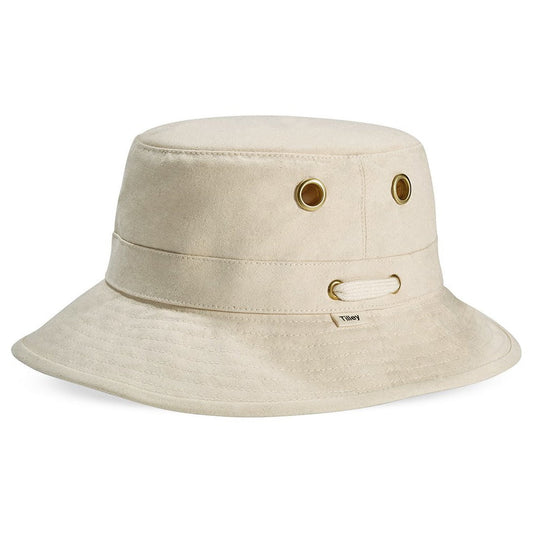 Sombrero de pescador Iconic T1 de lona de algodón de Tilley - Natural
