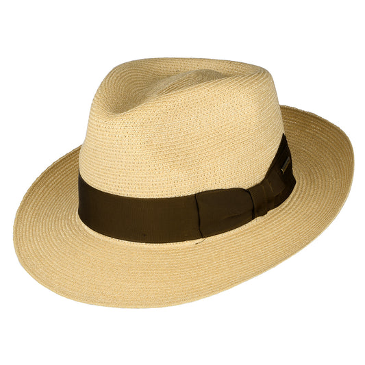 Sombrero Fedora de cáñamo de Stetson - Natural