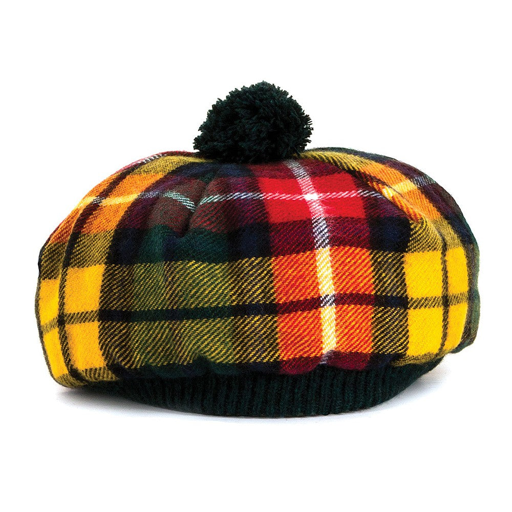 Sombrero Tam O' Shanter de lana de Lochcarron Of Scotland-Buchanan