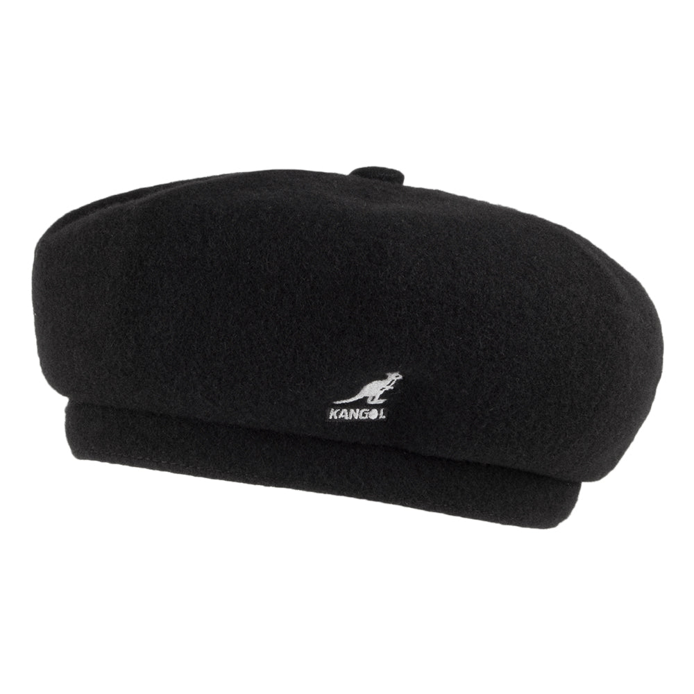 Boina Jax de lana de Kangol - Negro