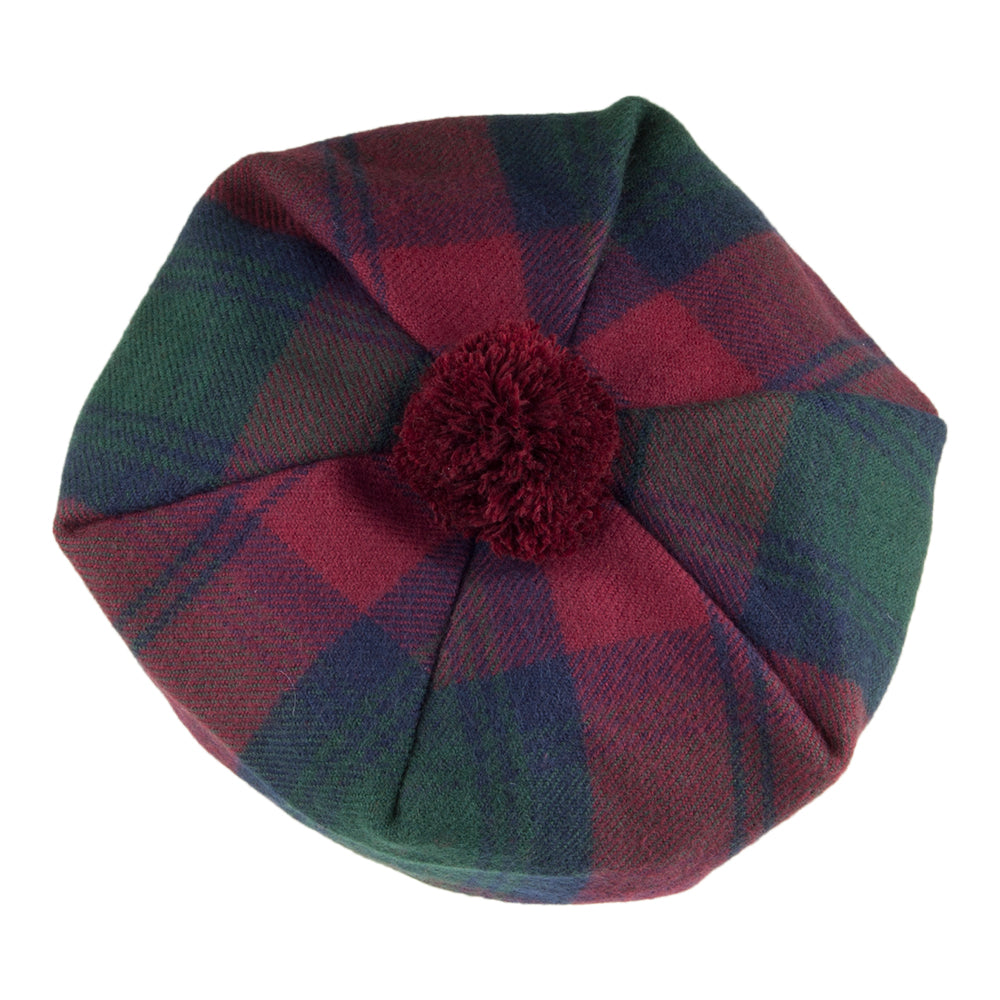 Sombrero Tam O' Shanter de de lana de Lochcarron Of Scotland - Lindsay