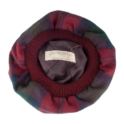Sombrero Tam O' Shanter de de lana de Lochcarron Of Scotland - Lindsay