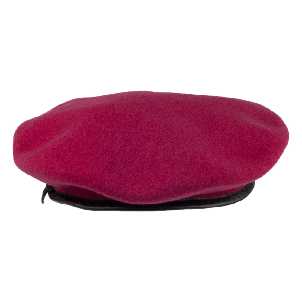 Boina Monty de lana de Kangol - Rojo Frambuesa