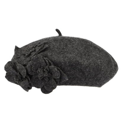 Boina Flower de Betmar - Antracita Jaspeado