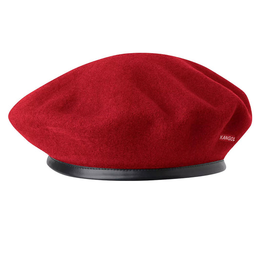 Boina Monty de lana de Kangol - Rojo