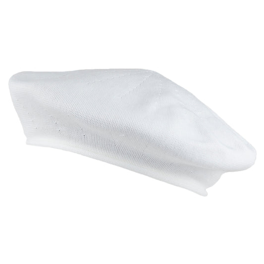 Boina Parkhurst de algodón de 26.6 cm - Blanco