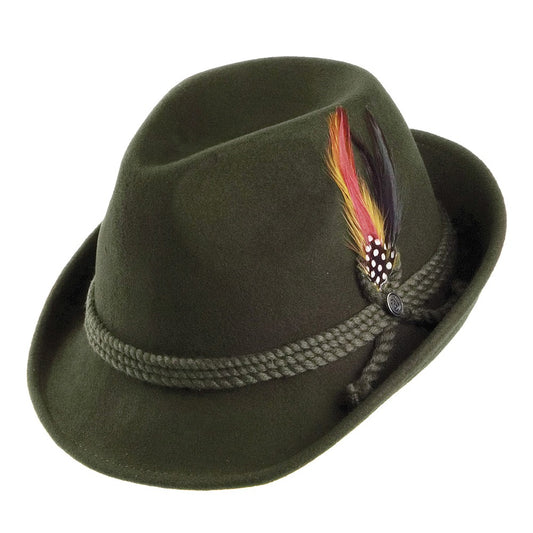 Sombrero tirolés de Jaxon & James - Verde