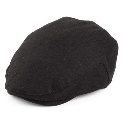 Gorra plana Melton de Failsworth - Negro