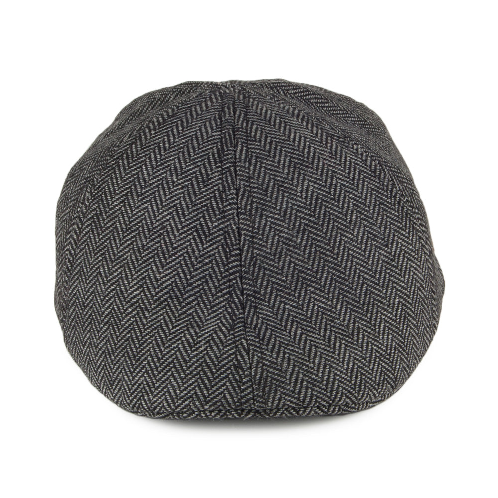 Gorra plana Mr. Mitchell Duckbill Ornitorrinco diseño de espiga con etiqueta Marrón de Barts - Negro