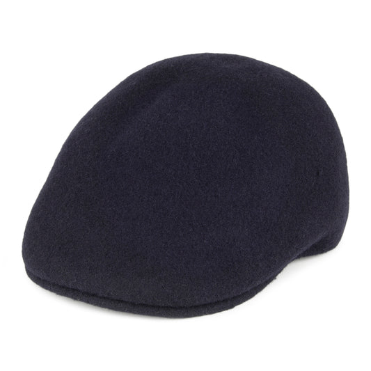 Gorra plana Seamless Wool 507 de Kangol - Azul Marino