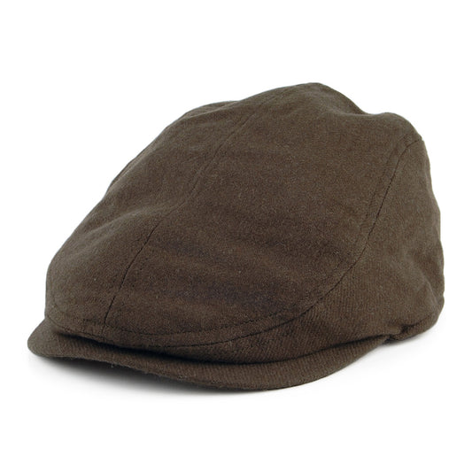 Gorra plana Joshua Ellis Tailored Driver de Christys - Verde Oliva