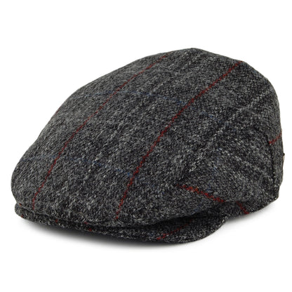 Gorra plana Loch Alsh de HARRIS TWEED de Jaxon & James - Gris Multi