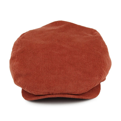 Gorra plana Ixia de pana de Barts - Rojo Óxido