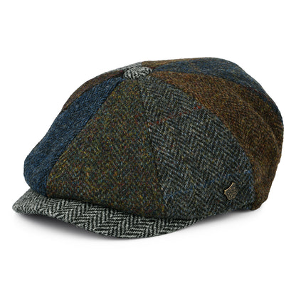 Gorra Newsboy Lewis II de HARRIS TWEED de Failsworth - Multicolor
