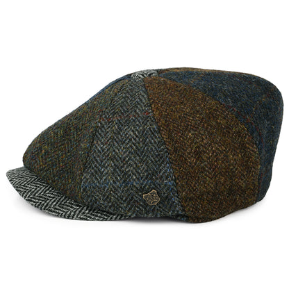Gorra Newsboy Lewis II de HARRIS TWEED de Failsworth - Multicolor