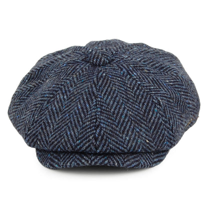 Gorra Newsboy Malmo lana diseño espiga Failsworth - Tonalidades azules