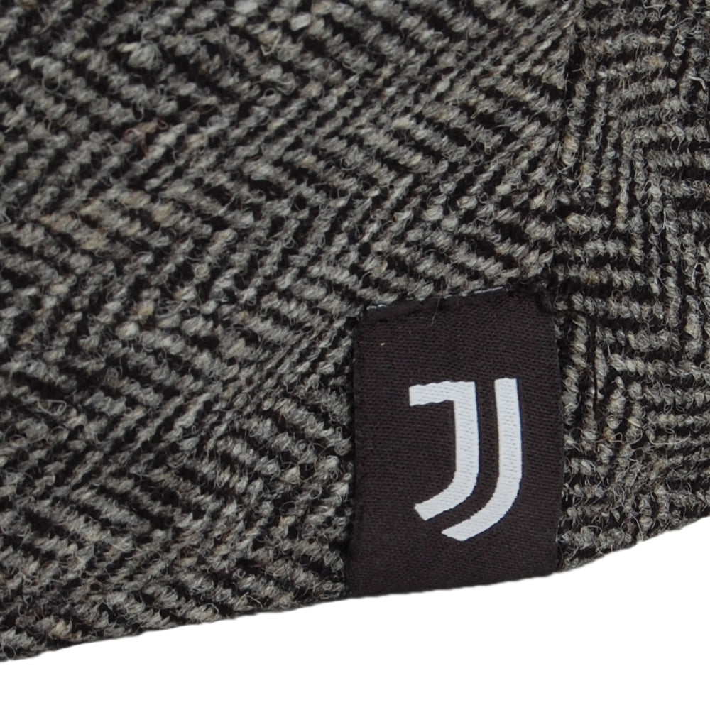 Gorra plana a medida Juventus diseño de espiga de Christys - Gris