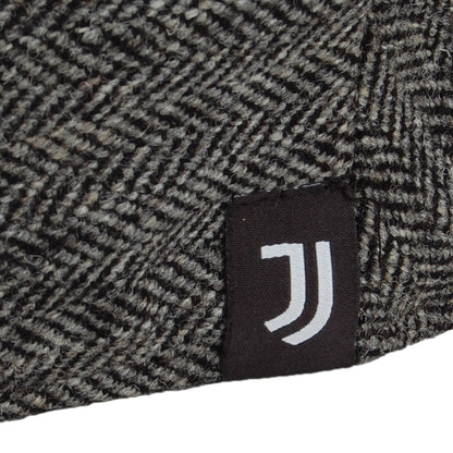 Gorra plana a medida Juventus diseño de espiga de Christys - Gris