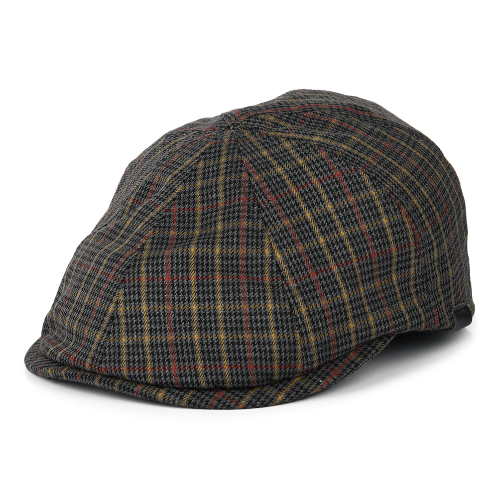 Gorra Newsboy Flexfit a cuadros de Kangol - Gris Multi