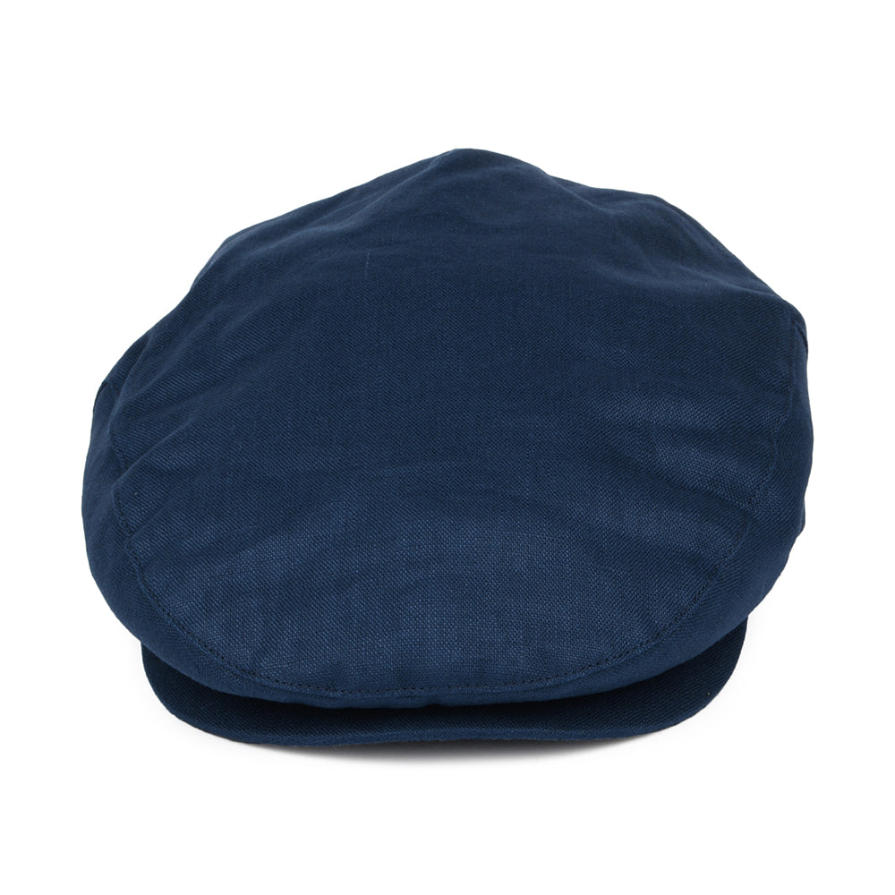Gorra plana Hooligan X de cáñamo de Brixton - Tinta Azul