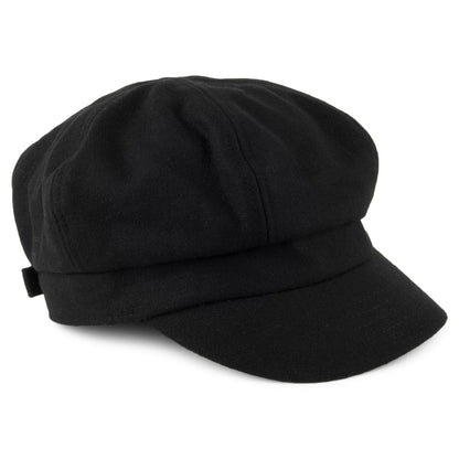 Gorra Baker Boy de mezcla de lana de sur la tête - Negro